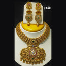 Jain Jewellers Gold Plated Pota Stone Necklace Set