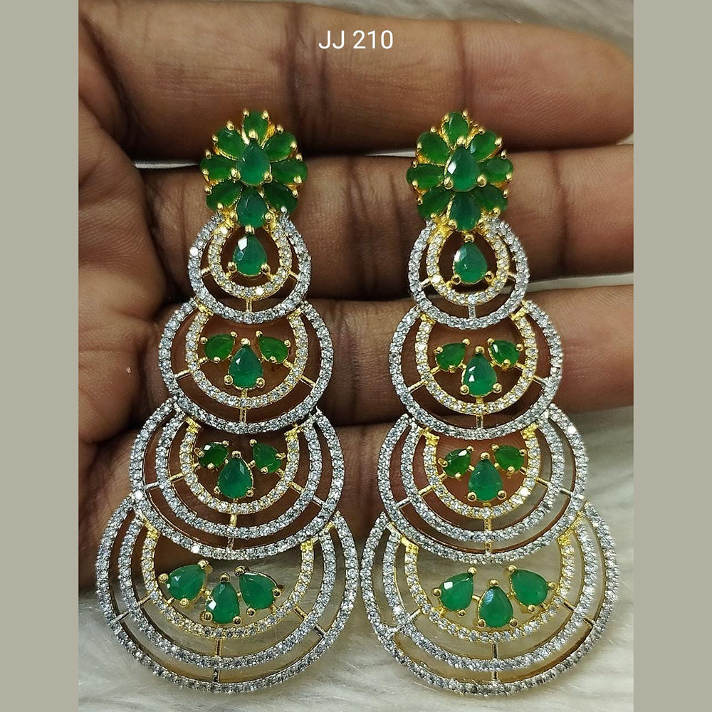 Jain Jewellers Ad Stone Dangler Earrings
