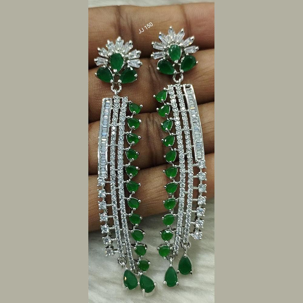 Jain Jewellers Ad Stone Dangler Earrings