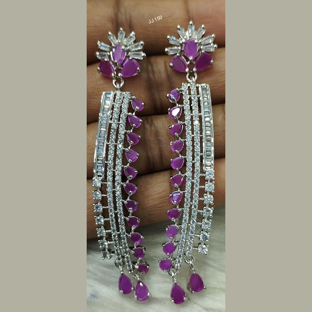 Jain Jewellers Ad Stone Dangler Earrings