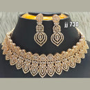 Jain Jewellers American Diamond Necklace Set - 11061568WH