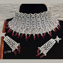 Jain Jewellers American Diamond Necklace Set - 11061591