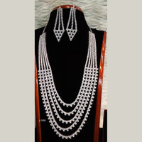 Jain Jewellers American Diamond Necklace Set - 11061599