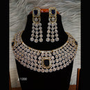Jain Jewellers American Diamond Necklace Set - 11061604