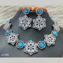 Jain Jewellers American Diamond Necklace Set