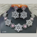 Jain Jewellers American Diamond Necklace Set