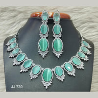 Jain Jewellers American Diamond Necklace Set