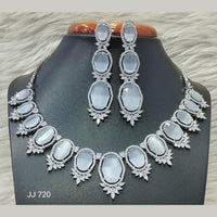Jain Jewellers American Diamond Necklace Set