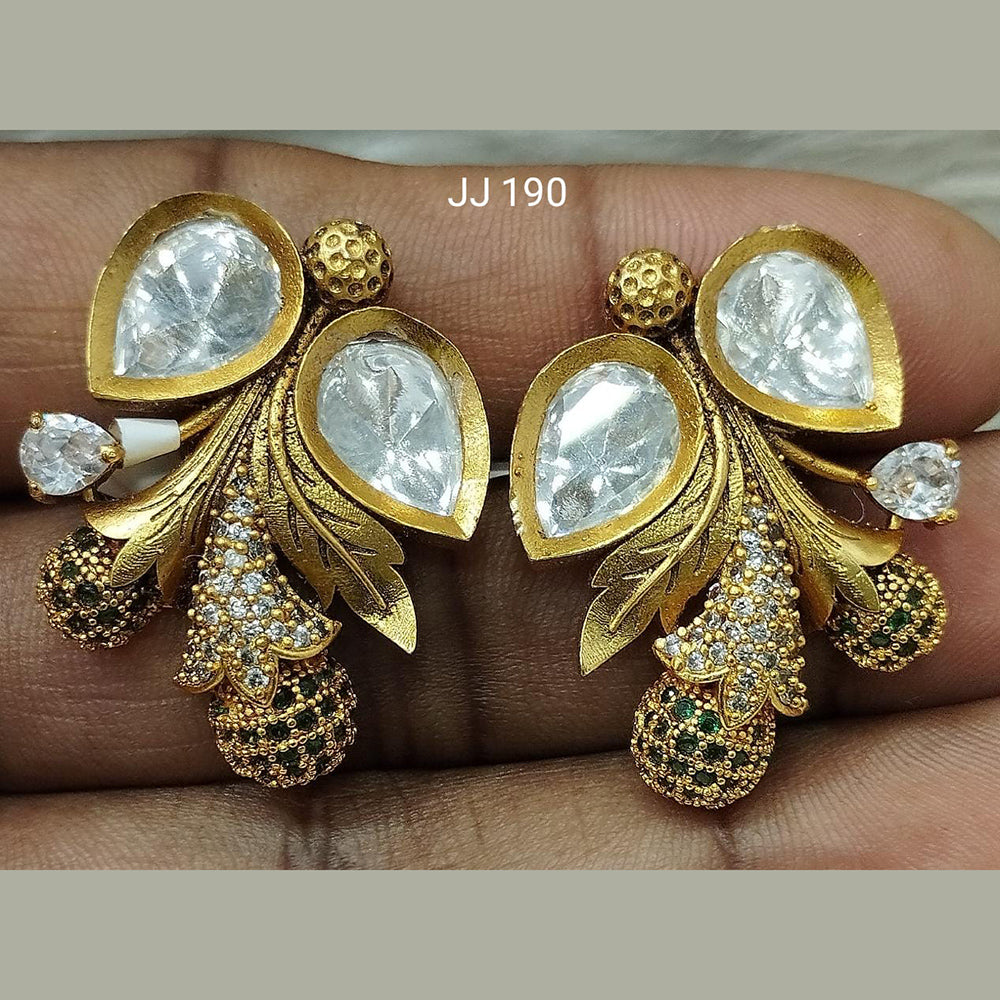 Jain Jewellers Ad Stone Dangler Earrings