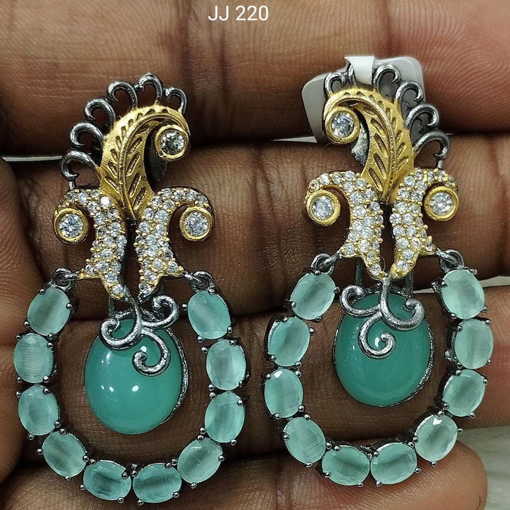 Jain Jewellers Ad Stone Dangler Earrings
