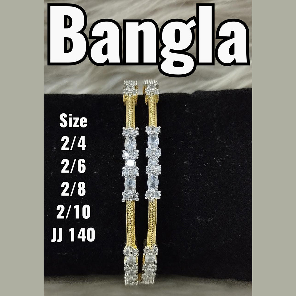 Jain Jewellers AD Stone Bangle Set