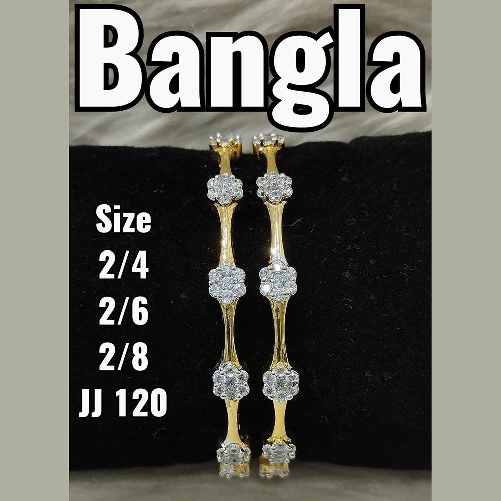 Jain Jewellers AD Stone Bangle Set