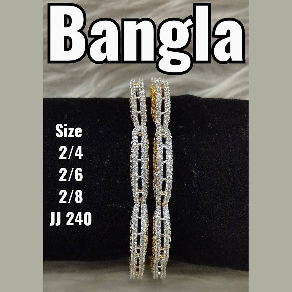 Jain Jewellers AD Stone Bangle Set