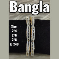Jain Jewellers AD Stone Bangle Set