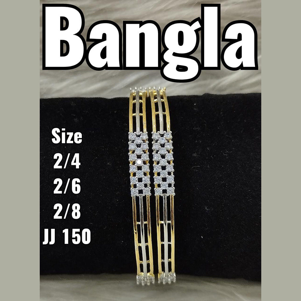 Jain Jewellers AD Stone Bangle Set