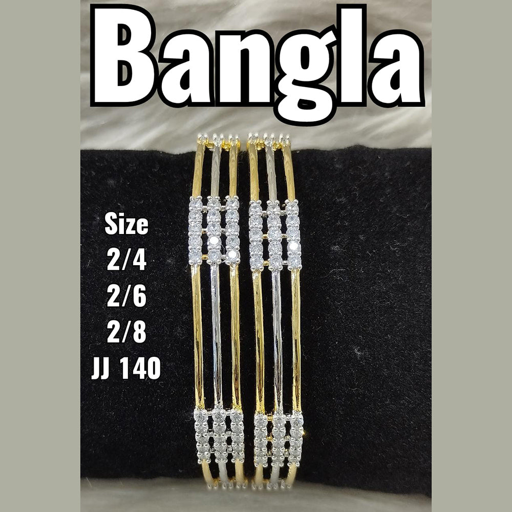 Jain Jewellers AD Stone Bangle Set