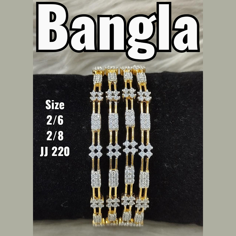 Jain Jewellers AD Stone Bangle Set