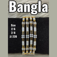 Jain Jewellers AD Stone Bangle Set