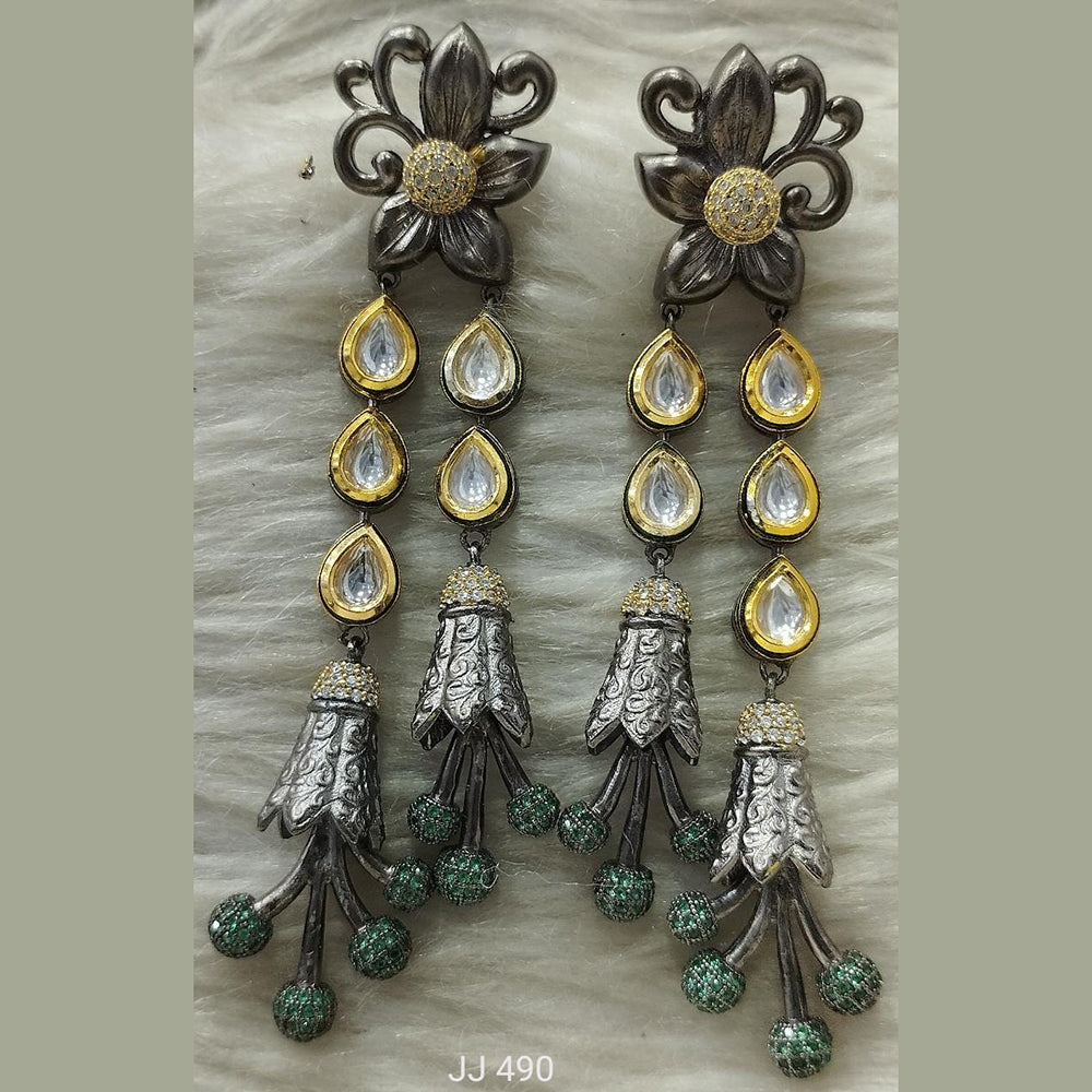 Jain Jewellers Ad Stone Dangler Earrings