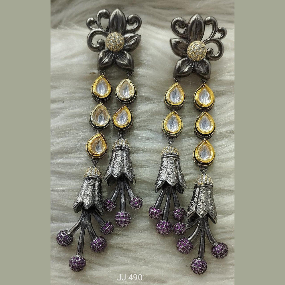 Jain Jewellers Ad Stone Dangler Earrings