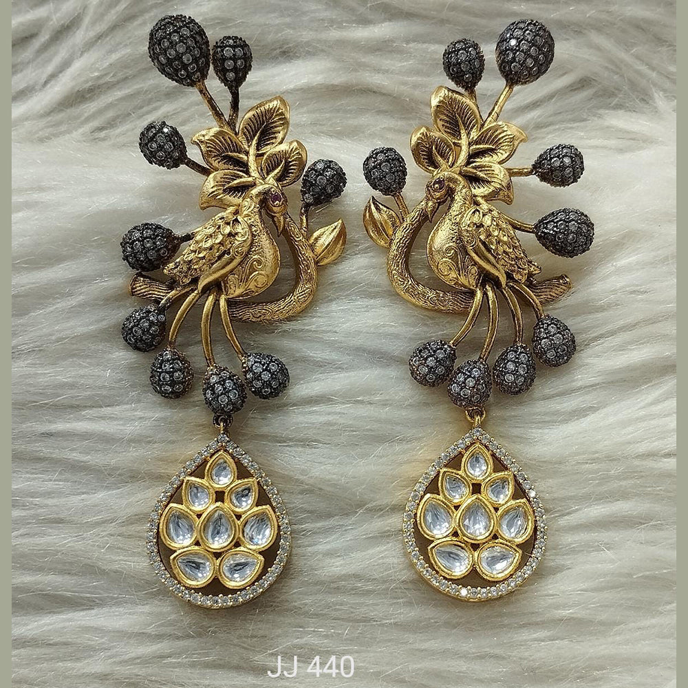 Jain Jewellers Ad Stone Dangler Earrings