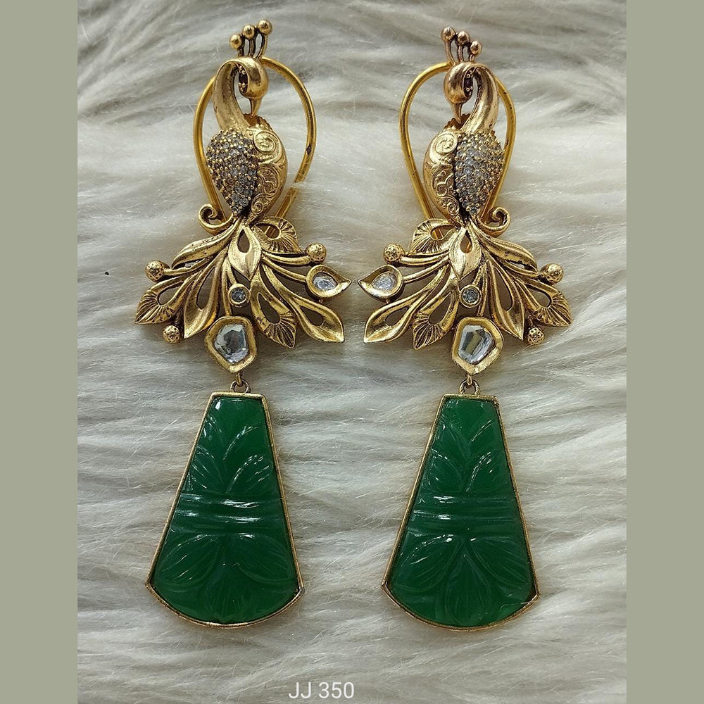 Jain Jewellers Ad Stone Dangler Earrings