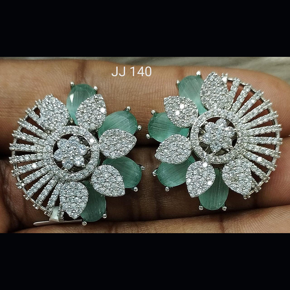 Jain Jewellers Ad Stone Dangler Earrings - 11061727