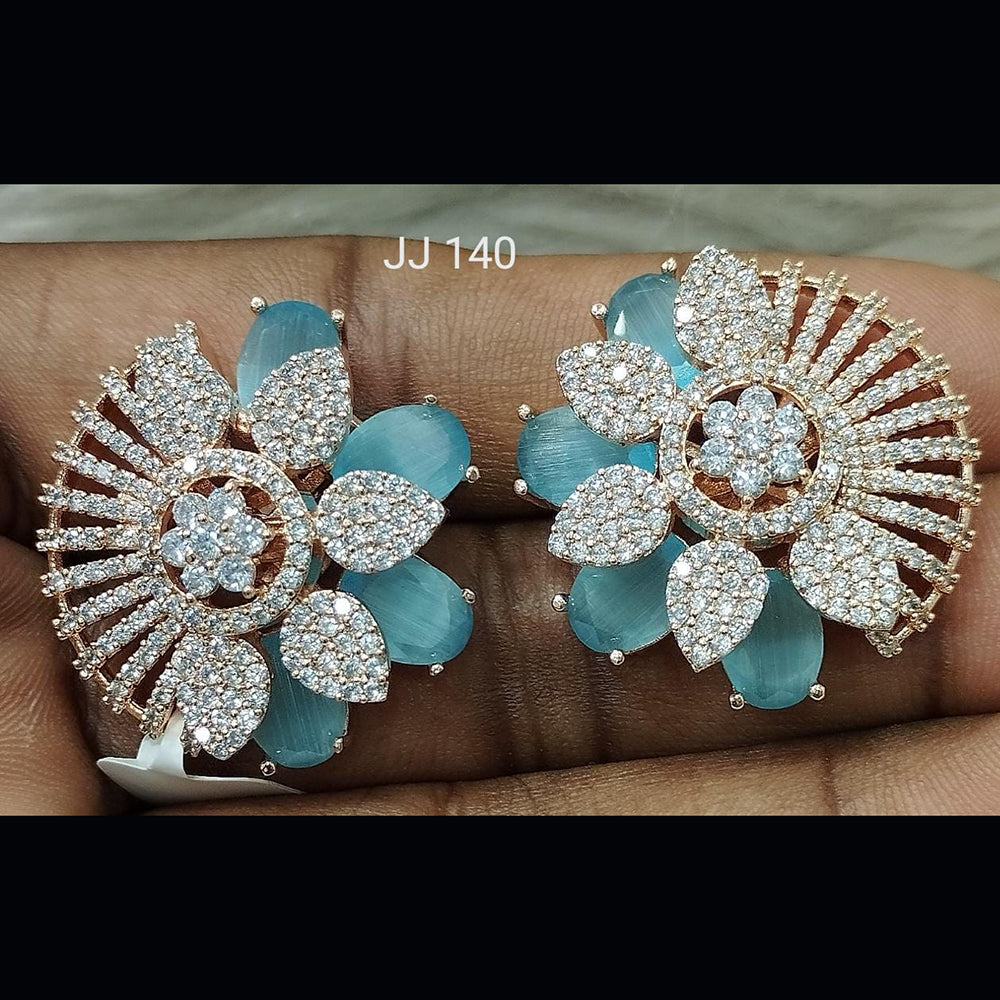 Jain Jewellers Ad Stone Dangler Earrings - 11061728