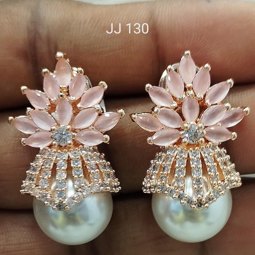 Jain Jewellers Ad Stone Dangler Earrings- 11061730