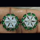 Jain Jewellers Ad Stone Dangler Earrings- 11061732