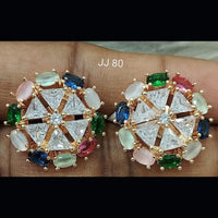 Jain Jewellers Ad Stone Dangler Earrings- 11061733