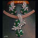 Jain Jewellers American Diamond Necklace Set - 11061736