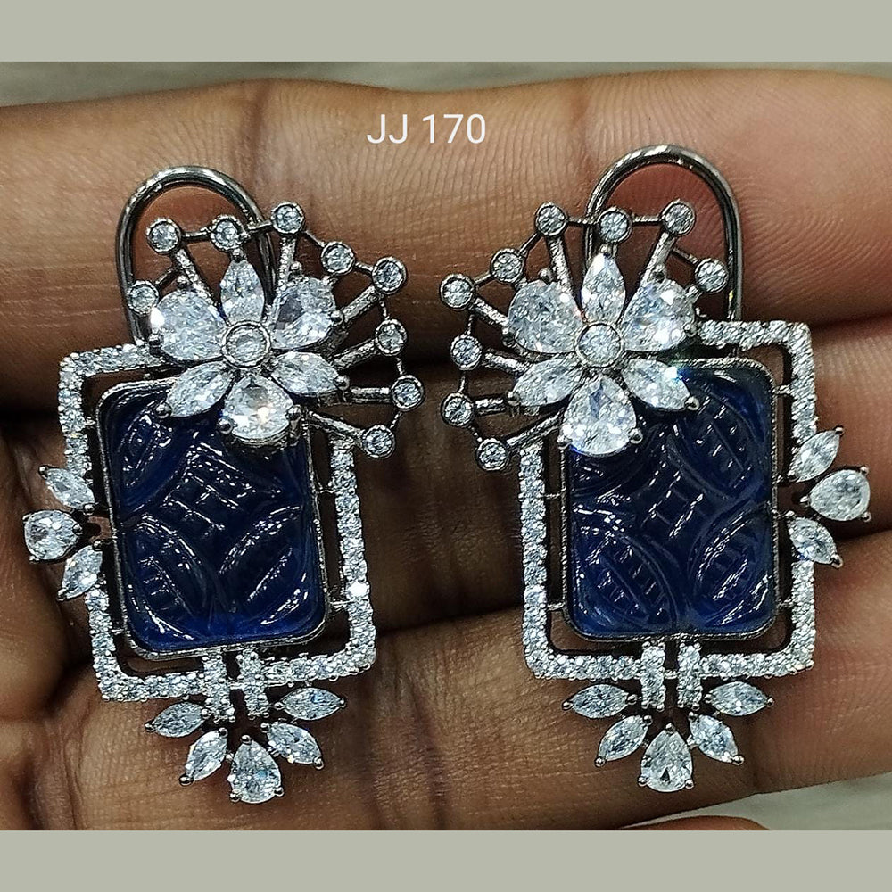 Jain Jewellers Ad Stone Dangler Earrings  - 11061792