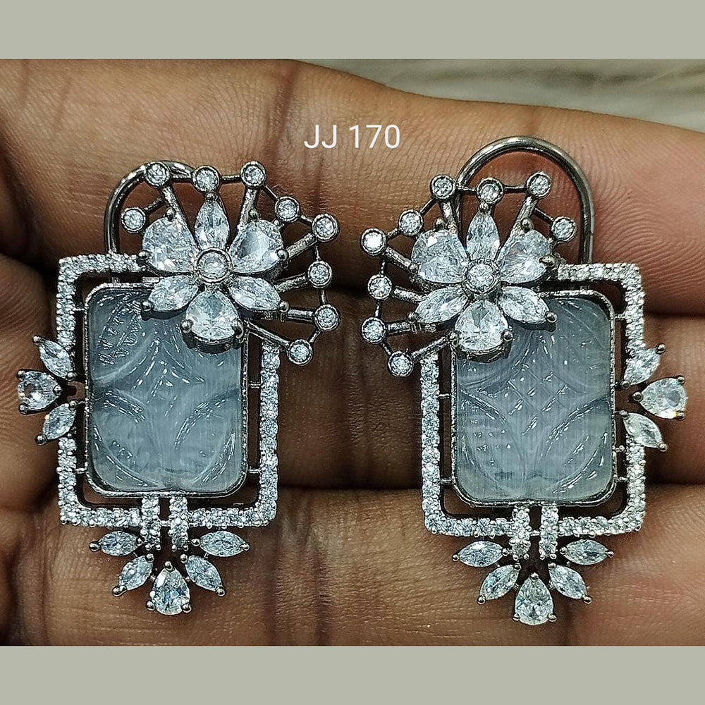 Jain Jewellers Ad Stone Dangler Earrings  - 11061792