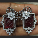 Jain Jewellers Ad Stone Dangler Earrings  - 11061792
