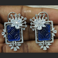 Jain Jewellers Ad Stone Dangler Earrings  - 11061793