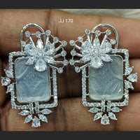 Jain Jewellers Ad Stone Dangler Earrings  - 11061793