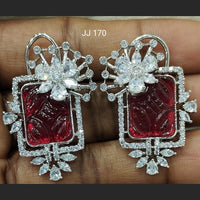 Jain Jewellers Ad Stone Dangler Earrings  - 11061793