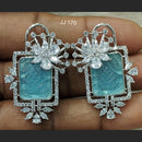 Jain Jewellers Ad Stone Dangler Earrings  - 11061793
