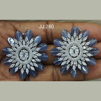Jain Jewellers Ad Stone Stud Earrings  - 11061794