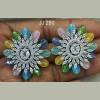 Jain Jewellers Ad Stone Stud Earrings  - 11061794