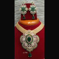 Jain Jewellers American Diamond Jewellery Necklace Set
