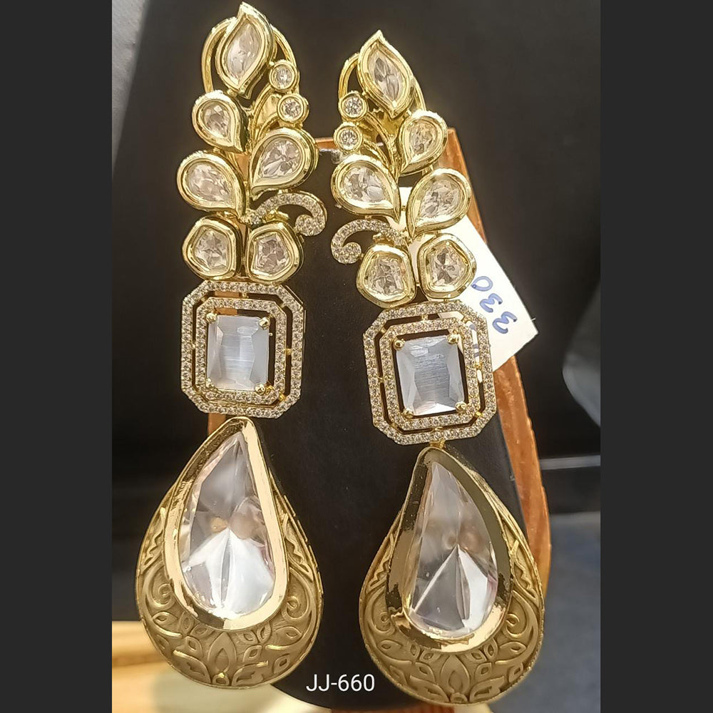 Jain Jewellers Ad Stone Dangler Earrings