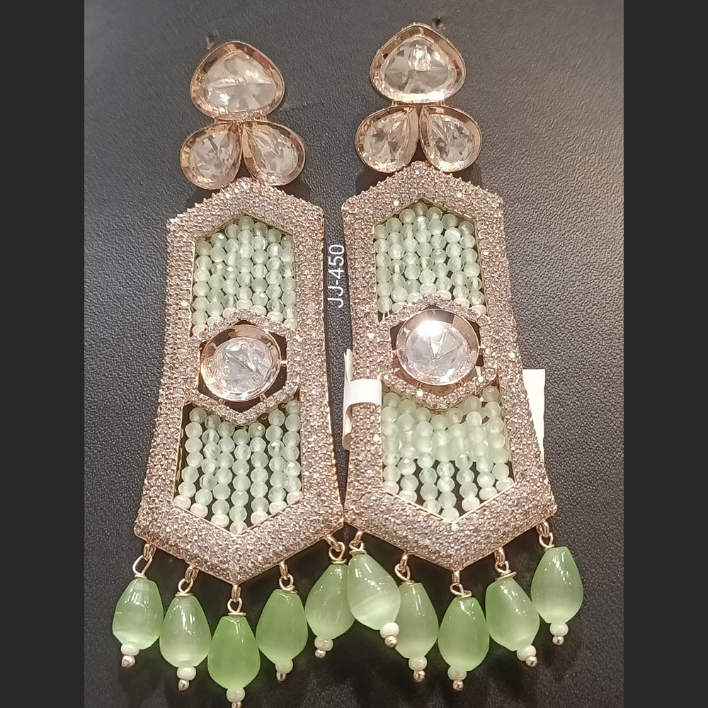 Jain Jewellers Ad Stone Dangler Earrings