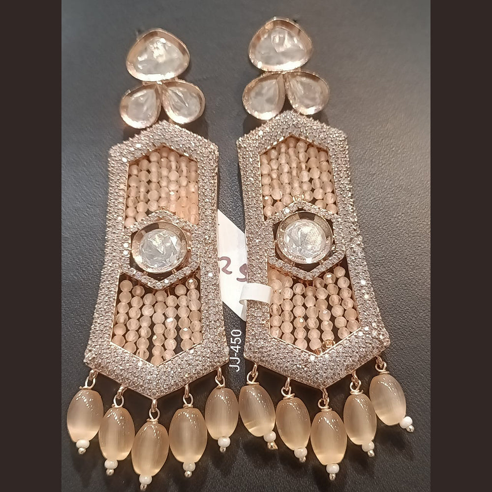 Jain Jewellers Ad Stone Dangler Earrings