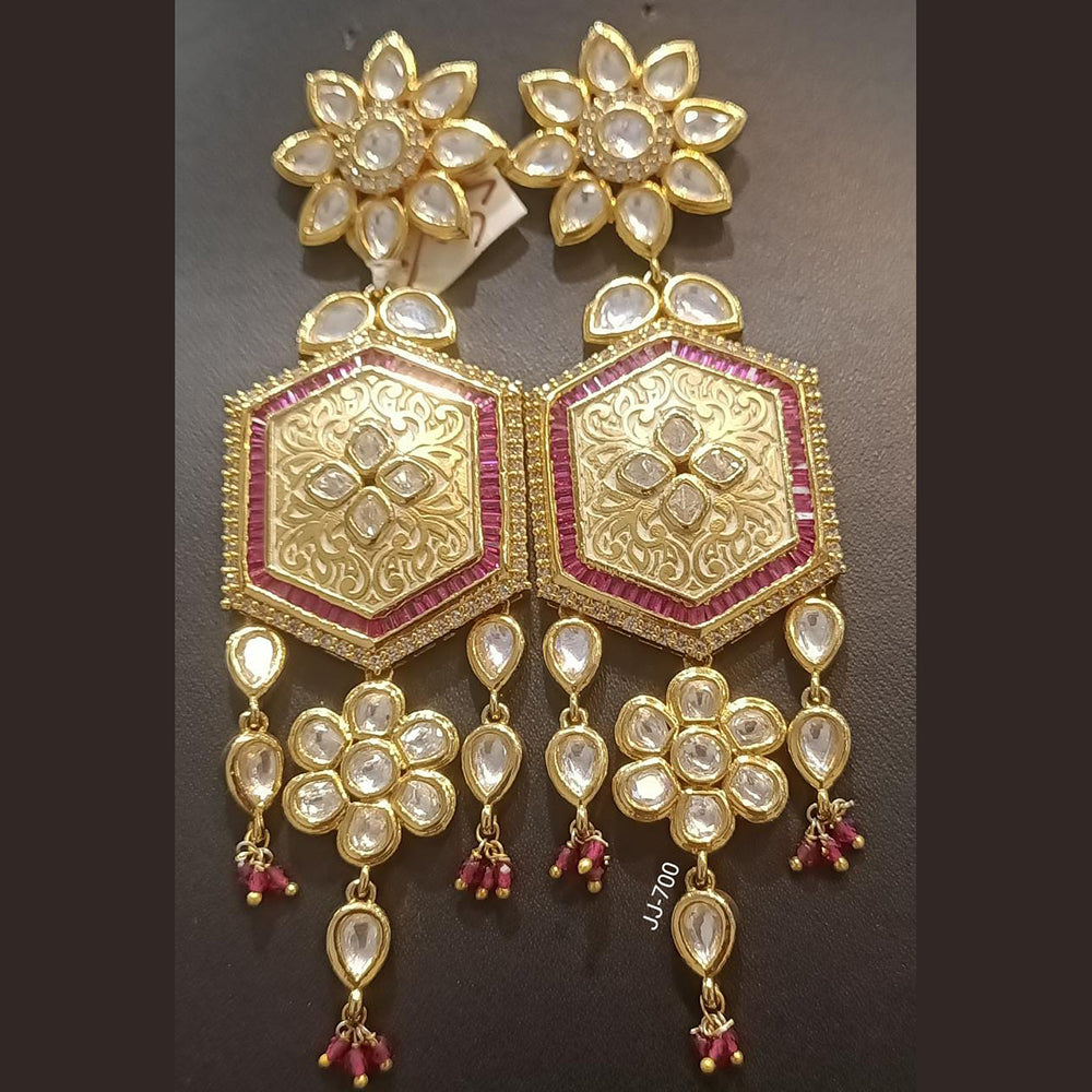 Jain Jewellers Ad Stone Dangler Earrings