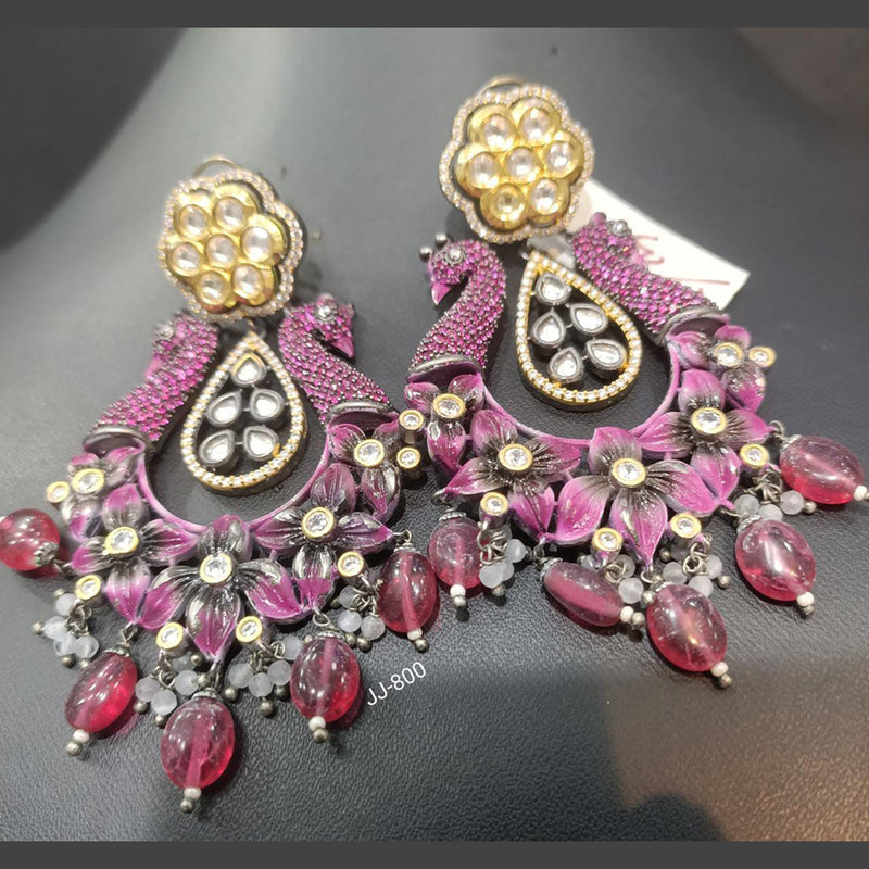 Jain Jewellers Ad Stone Dangler Earrings