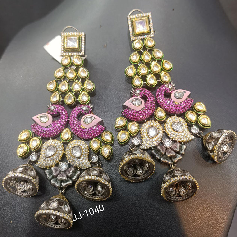 Jain Jewellers Ad Stone Dangler Earrings
