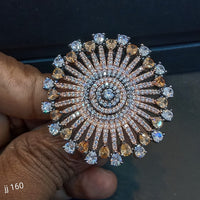 Jain Jewellers Ad Stone Adjustable Ring