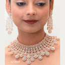 Jain Jewellers American Diamond Jewellery Necklace Set